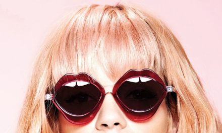 Lily Allen, the Girl Behind the Glasses’ of House of Holland