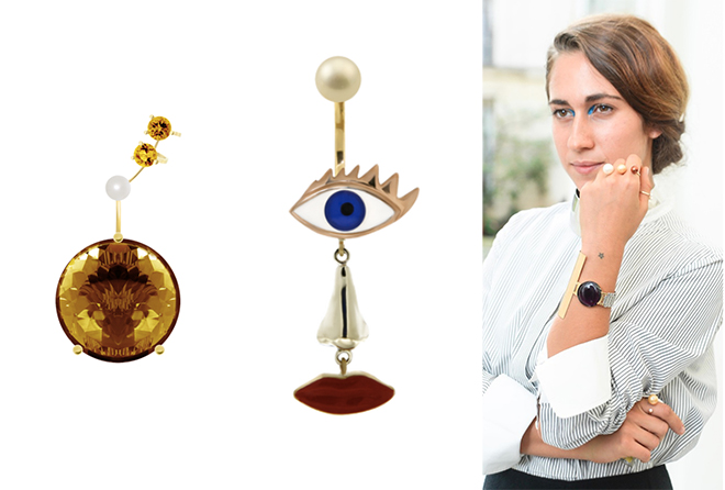 Delfina Delletrez’s eclectic and daring jewellery