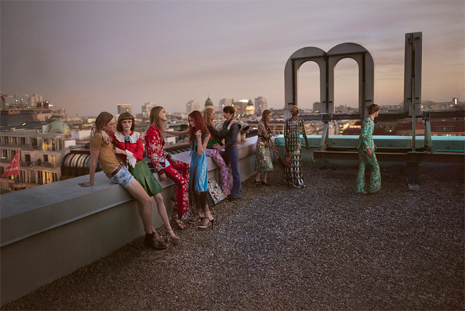 Exploring 70s baroque Berlin in Gucci’s SS16 campaign