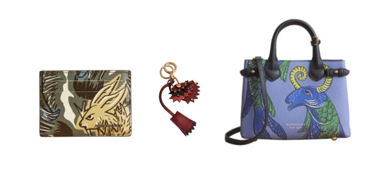 Burberry Beasts, a collection based on mythical creatures